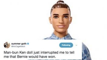 Twitter se llena de bromas por el nuevo Ken con moño