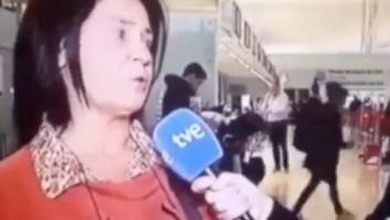El tenso directo de TVE en El Prat: "Grupo de nazis, quiero el 155 ya"