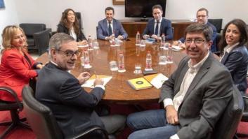 Moreno anuncia un acuerdo "programático" con Ciudadanos en Andalucía