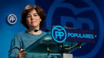 Soraya Sáenz de Santamaría pide una lista de unidad para el Congreso del PP