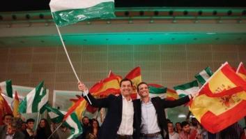 El PP de Andalucía cierra una campaña tutelada por Casado con llamamientos a frenar el 
