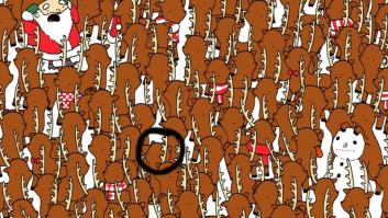 El juego visual de esta Navidad: ¿eres capaz de encontrar al oso entre los ciervos?