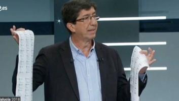 El gesto que le ha salido muy caro a Juan Marín, candidato de Ciudadanos en Andalucía