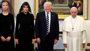 Cachondeo en Twitter por la foto del papa con Trump y su familia