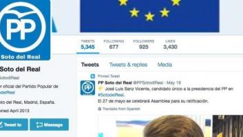 El tuit del PP de Soto del Real que se le ha vuelto en contra