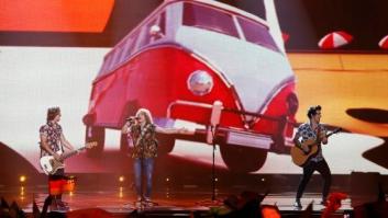 El grupo 'Mocedades' triunfa con esta broma sobre Manel Navarro en Eurovisión