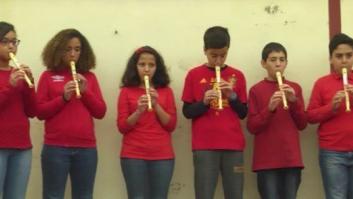 El vídeo de niños jurando bandera en Ceuta que indigna en Twitter