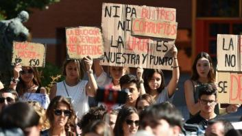 La huelga de estudiantes paraliza la Universidad Rey Juan Carlos