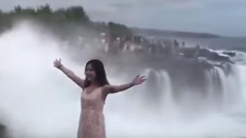 Una turista, a punto de morir mientras se hacía este 'selfie'