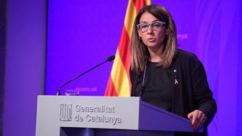 La portavoz de la Generalitat se niega a responder una pregunta en castellano