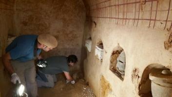 Encuentran intacto un mausoleo romano en Carmona