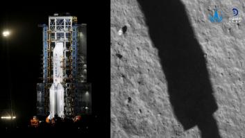 La nave china que enviará muestras de la Luna a la Tierra aterriza con éxito