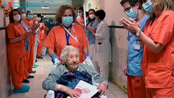El Gregorio Marañón da de alta a una paciente de 104 años que superó la covid