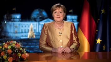 Angela Merkel carga contra los negacionistas en su discurso de Año Nuevo: "Son crueles"
