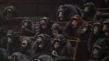 El Parlamento británico habitado por chimpancés, un 'Banksy' que vale millones
