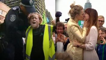 300 detenidos y una boda tras las manifestaciones de Londres