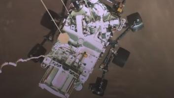 El rover Perseverance graba en vídeo por primera vez en la historia un aterrizaje en Marte