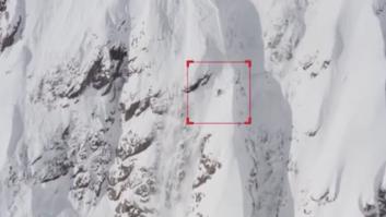 Un esquiador sobrevive de milagro a una terrible caída en los Alpes austríacos