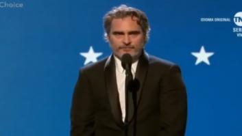 El aplaudido discurso de Joaquin Phoenix (Joker) en los Premios Critic's Choice