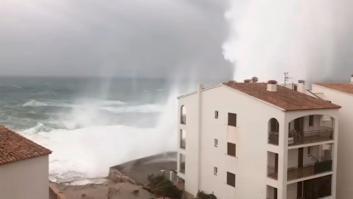 Baleares bate récord con olas de 14 metros de altura por la borrasca 'Gloria'
