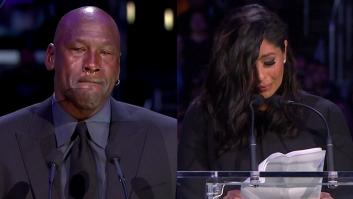 Los emotivos discursos de Michael Jordan y la viuda de Kobe Bryant en el funeral del exjugador de la NBA