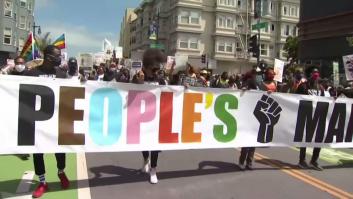 La marcha del Orgullo se une a las protestas antirracistas en Nueva York y San Francisco