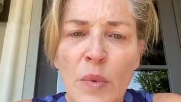 Sharon Stone explica entre lágrimas el drama familiar que vive por el coronavirus