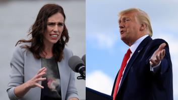 Jacinda Ardern responde a las críticas de Trump por el aumento de casos en Nueva Zelanda