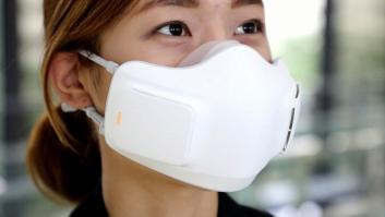 LG crea una mascarilla con batería que purifica el aire