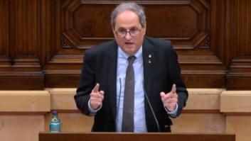 EN DIRECTO: Pleno en el Parlament tras la inhabilitación de Quim Torra