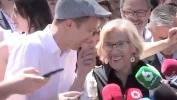 Carmena, sobre Errejón: "Nunca pude pensar ni oír nada relativo a ese comportamiento"