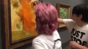 Dos activistas lanzan puré de patata a un cuadro de Monet en un museo de Alemania