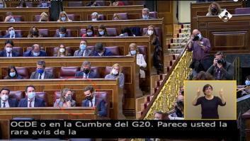 La ministra mira a Espinosa de los Monteros, le dice una sutil frase y el Congreso rompe a reír