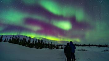 El increíble gesto de un piloto con los pasajeros en pleno vuelo al ver una aurora boreal