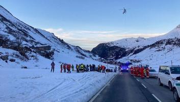 Rescatados los diez esquiadores que quedaron sepultados tras un alud en Austria