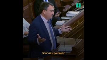 La crítica de Aitor Esteban (PNV) a Pedro Sánchez sobre el "gran paripé" de la Comisión de Reconstrucción