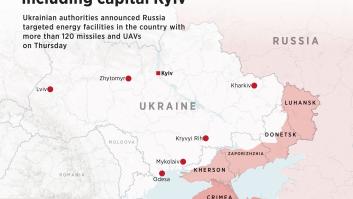 Ucrania denuncia una nueva oleada de ataques rusos con 