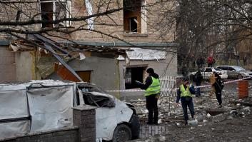 Al menos un muerto y 20 heridos en Kiev por una nueva ola de ataques rusos
