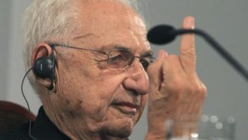 La peineta de Frank Gehry: la reacción del premio Príncipe de Asturias de las Artes (FOTOS, VÍDEO)
