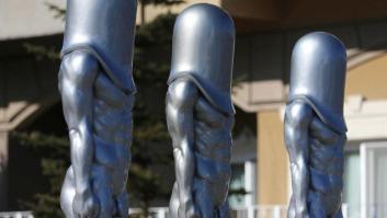Es muy difícil no ver penes en estas estatuas del estadio olímpico de de Pyeongchang