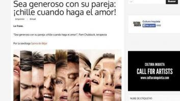 Facebook cierra el perfil de 'Cultura Inquieta' tras publicar dos artículos de sexo