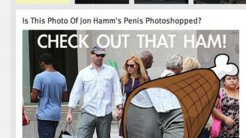 Jon Hamm sin ropa interior: Don Draper se marca un "piquetón" (FOTOS)