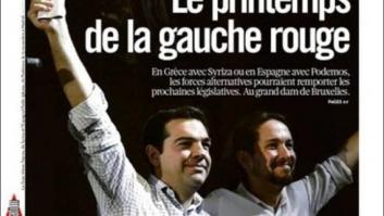 Podemos y Pablo Iglesias, portada de 'Libération': "Un fantasma recorre Europa"