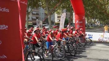 Los pequeños también se suben a la bici en la Vuelta Junior Cofidis