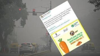 "Comer zanahorias": el indignante consejo del ministro de Salud indio ante la "inabarcable" polución