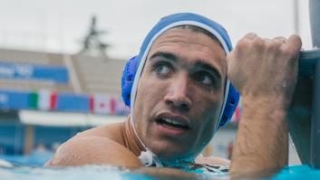 Escena inédita: el desafío de Pedro García Aguado (Jaime Lorente) fuera del agua en '42 segundos'