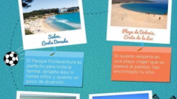 20 playas españolas para darse un baño y hacer planes diferentes (INFOGRAFÍA)