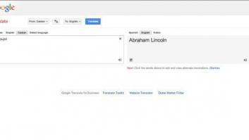 Jordi Pujol es Abraham Lincoln, según el traductor de Google
