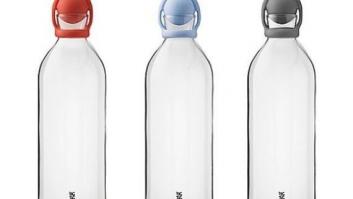Botellas de agua de diseño para no malgastar plástico
