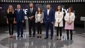 El incidente entre Espinosa de los Monteros (Vox) y Aitor Esteban (PNV) tras el debate de TVE